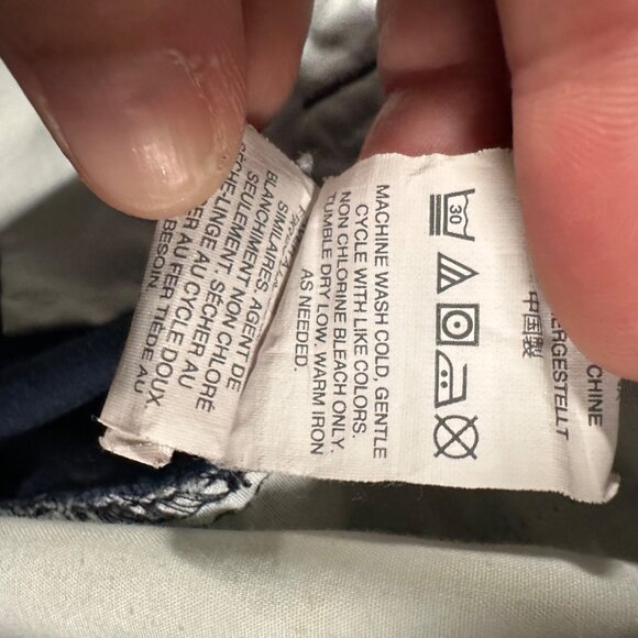 J.Crew Womens 2 Navy Flat Front Chino Shorts Cotton Casual Summer Wear - Picture 9 of 10